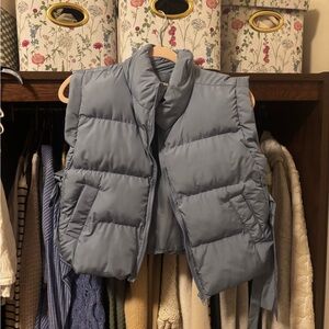 Blue Puffer Vest